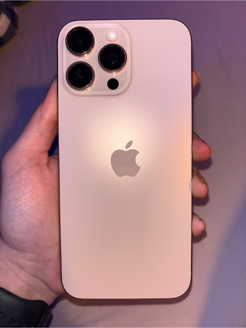 Apple iPhone 16 Pro Max - Blush Pink Finish